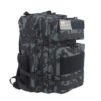 Morral Táctico Black Grey Camuflado 45 Litros