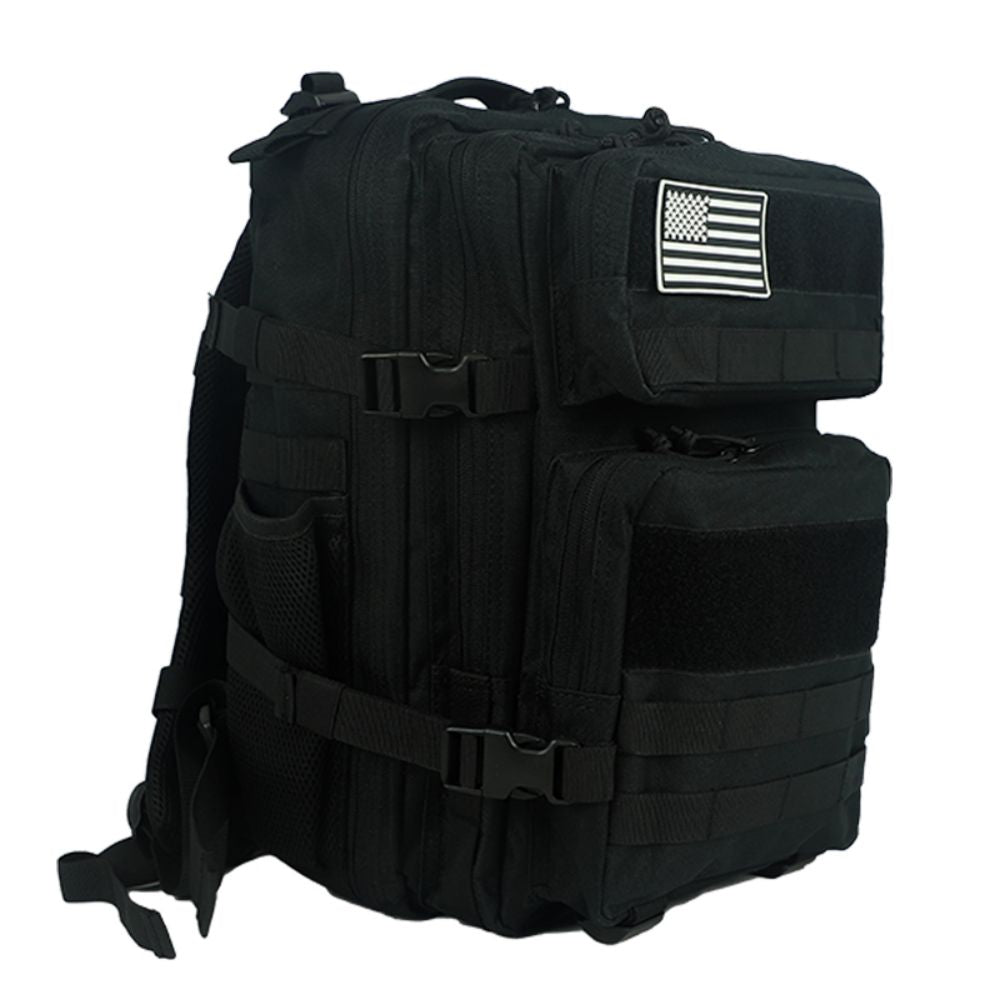 Morral Táctico Negro 35 Litros