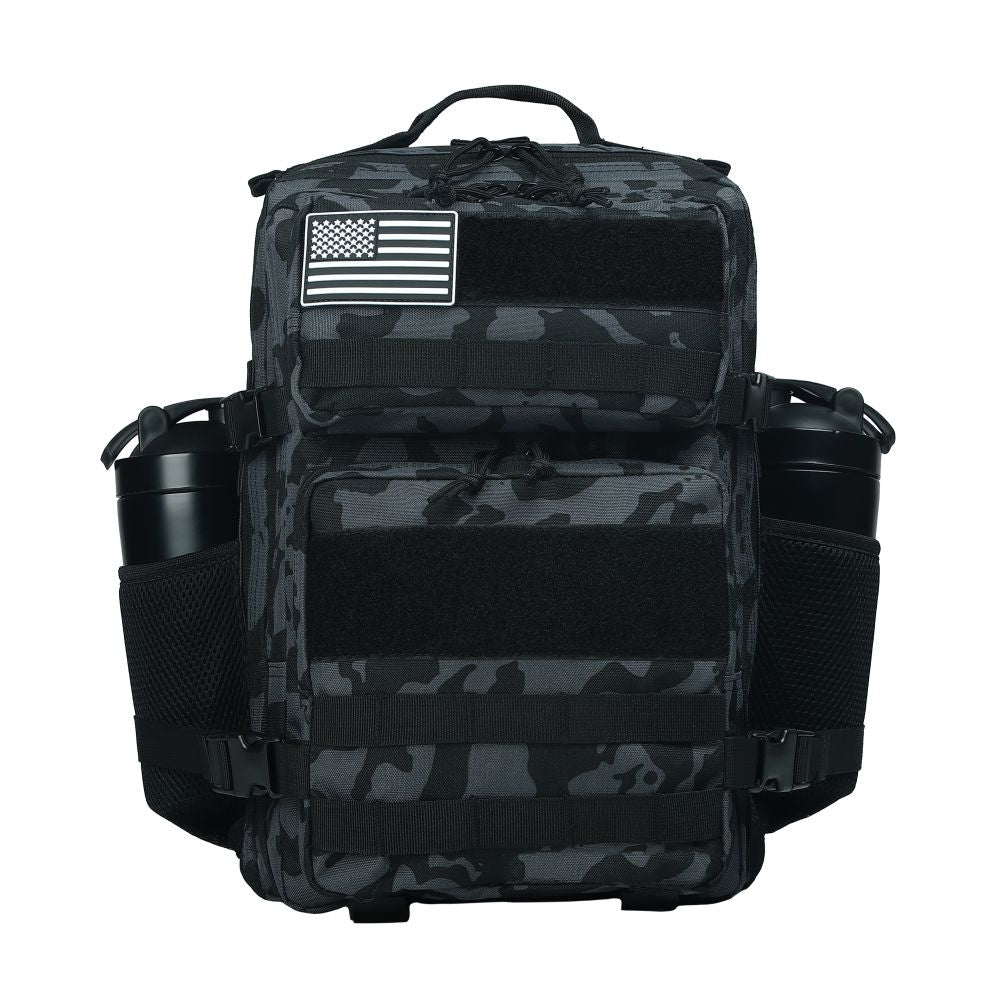 Morral Táctico Black Grey Camo 35 Litros