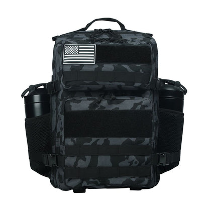 Morral Táctico Black Grey Camo 35 Litros