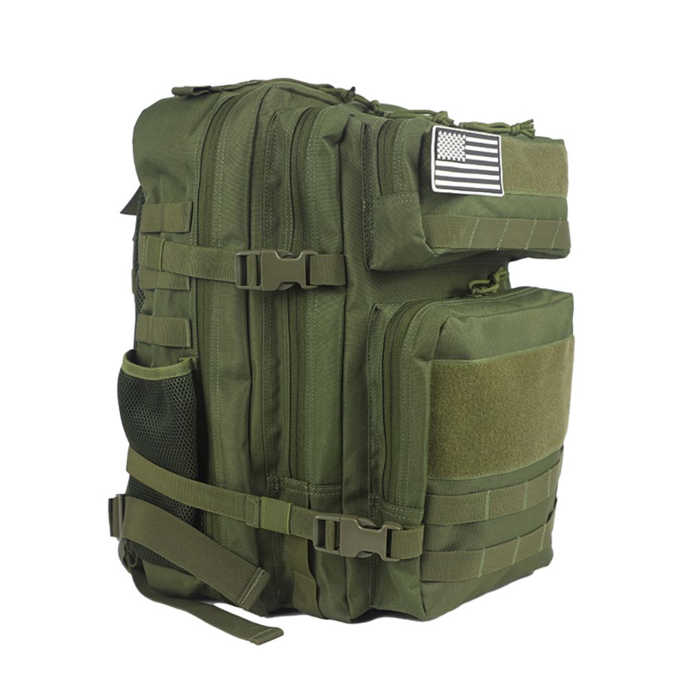 Morral Táctico Verde Militar 45 Litros
