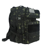 Morral Táctico Black CP Camuflado 45 Litros