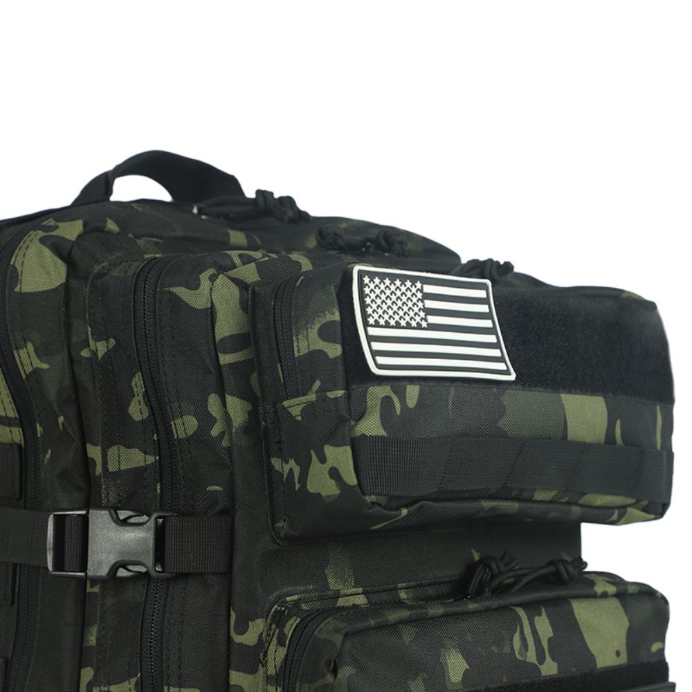 Morral Táctico Black CP Camuflado 45 Litros