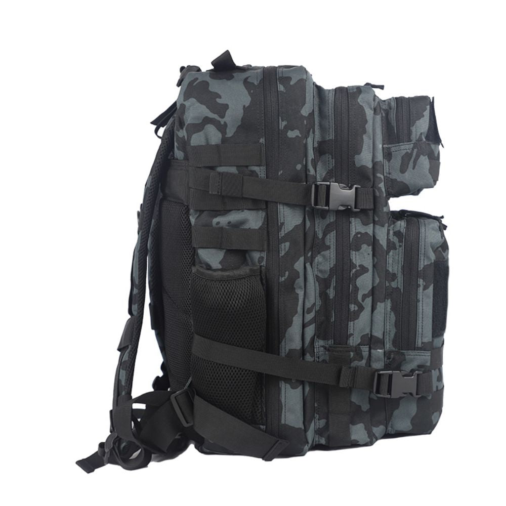Morral Táctico Black Grey Camuflado 45 Litros