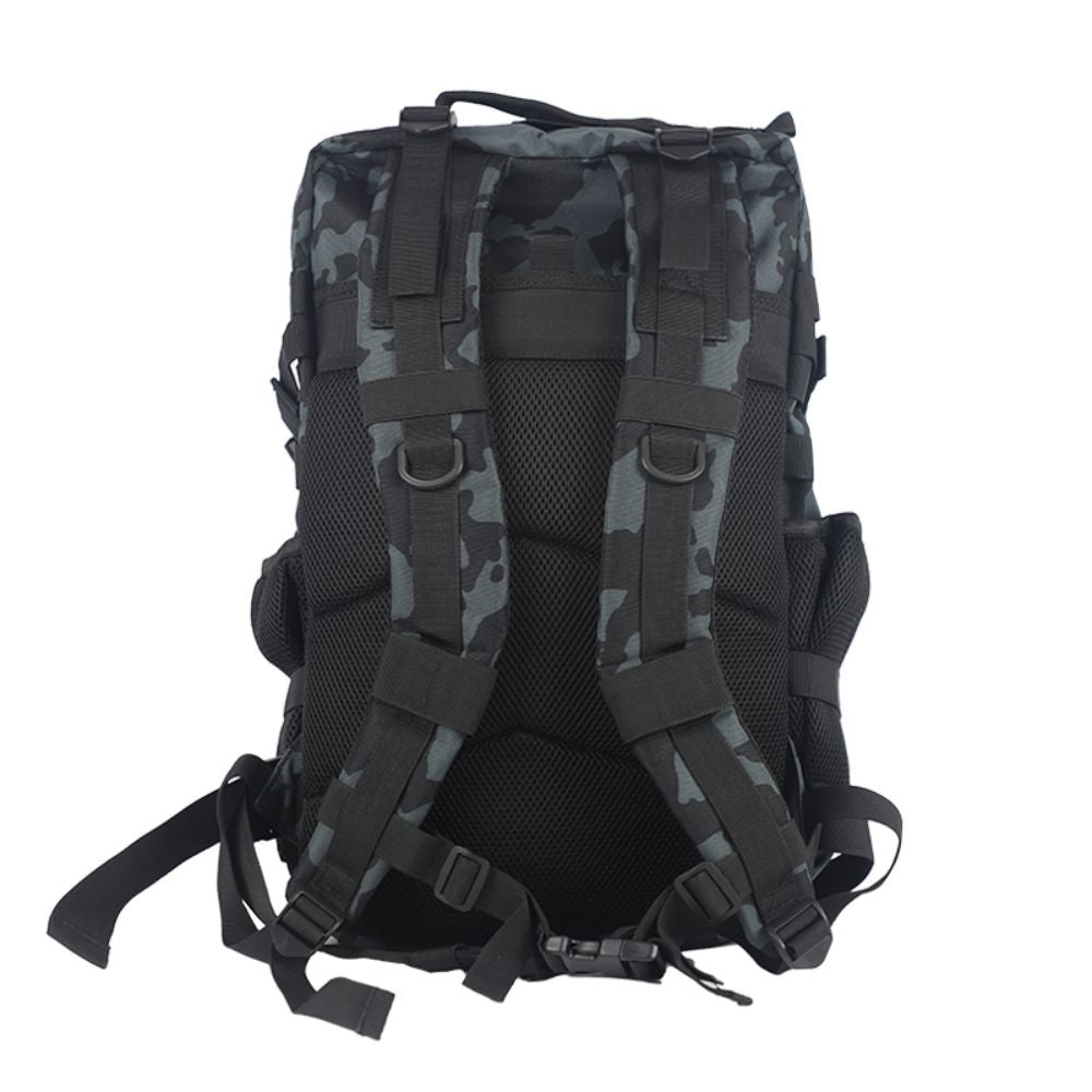 Morral Táctico Black Grey Camuflado 45 Litros