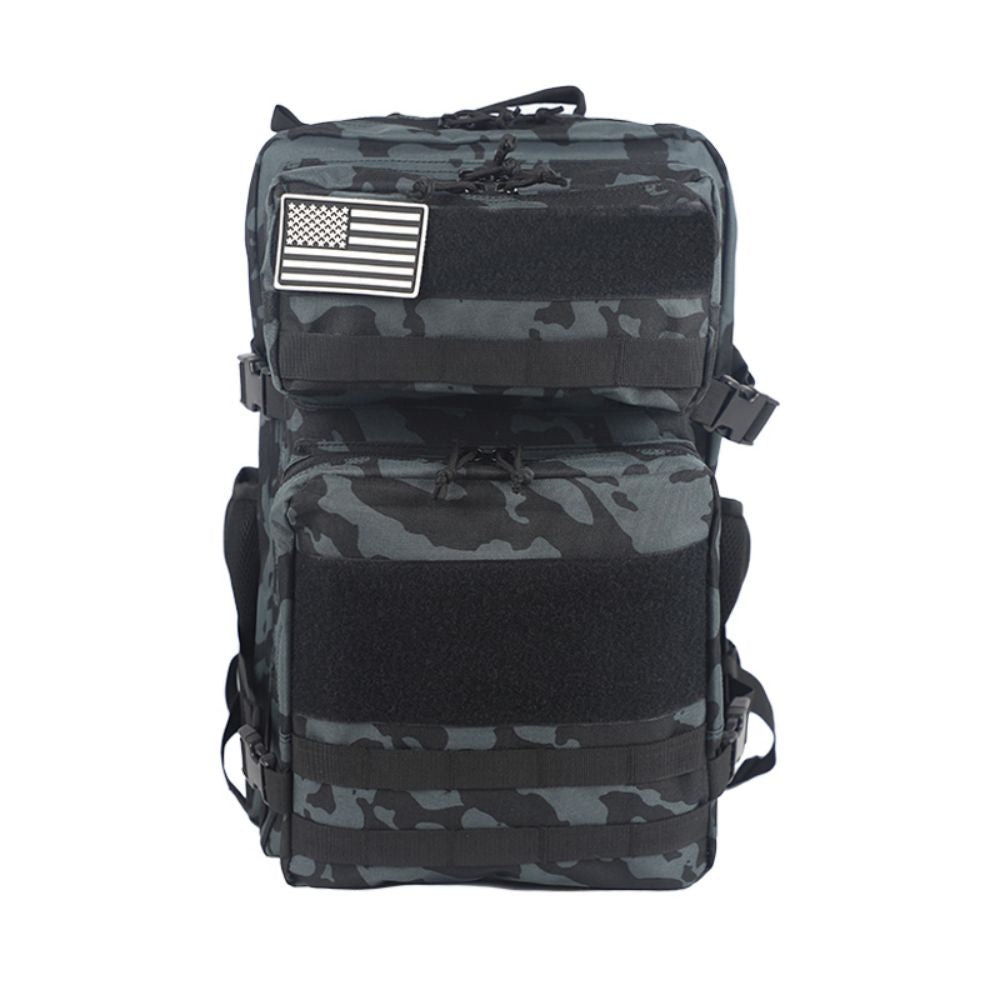Morral Táctico Black Grey Camuflado 45 Litros