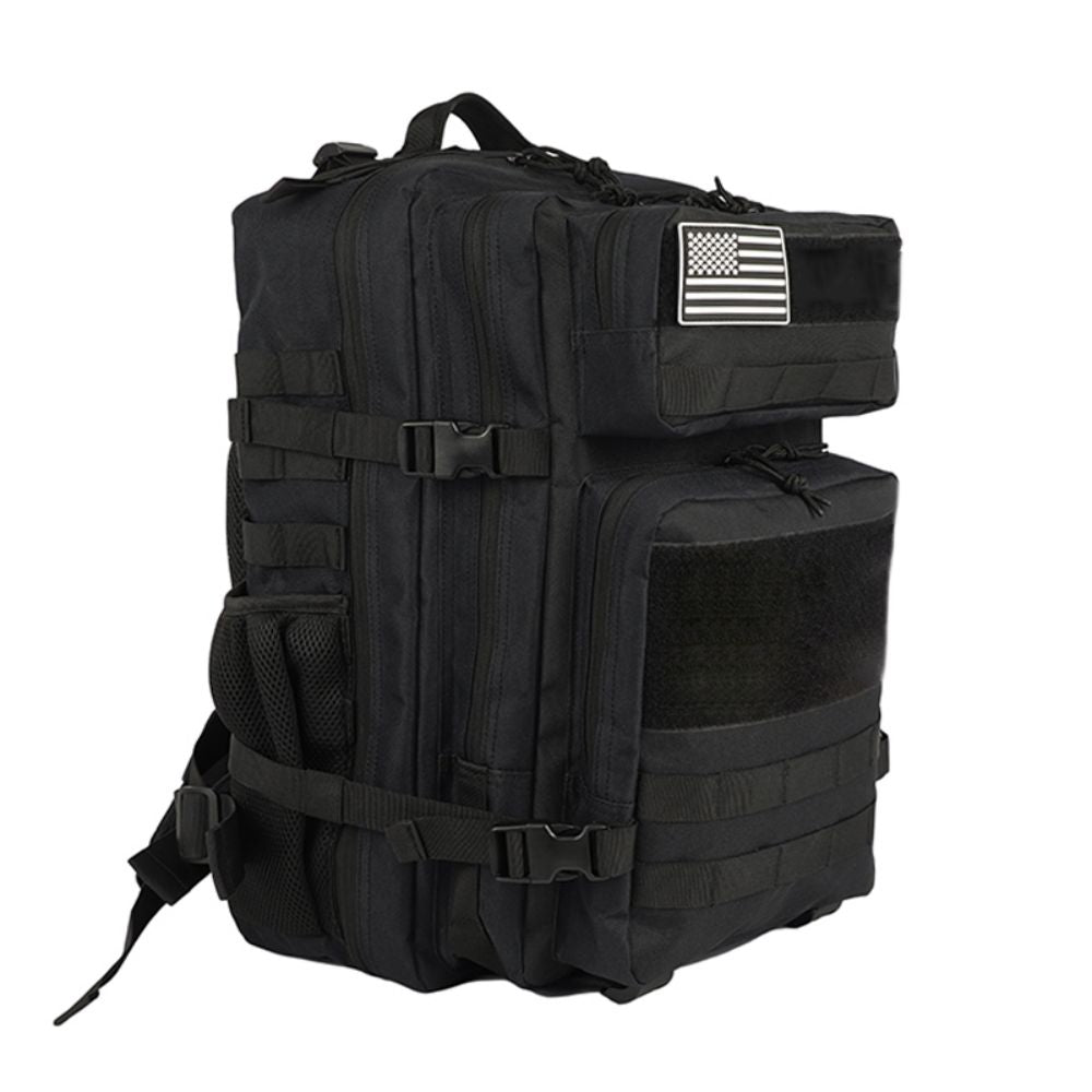 Morral Táctico Negro 45 Litros