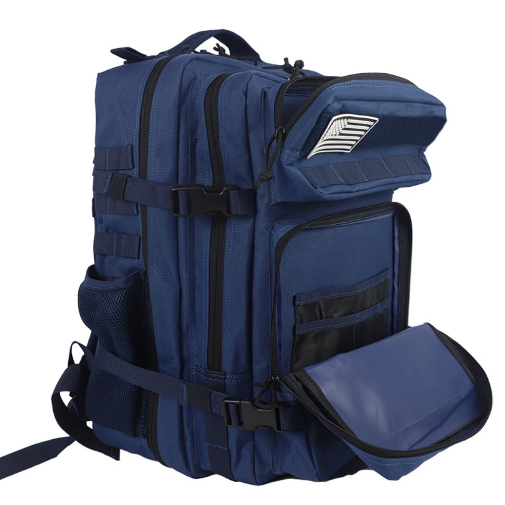 Morral Táctico Azul 45 Litros