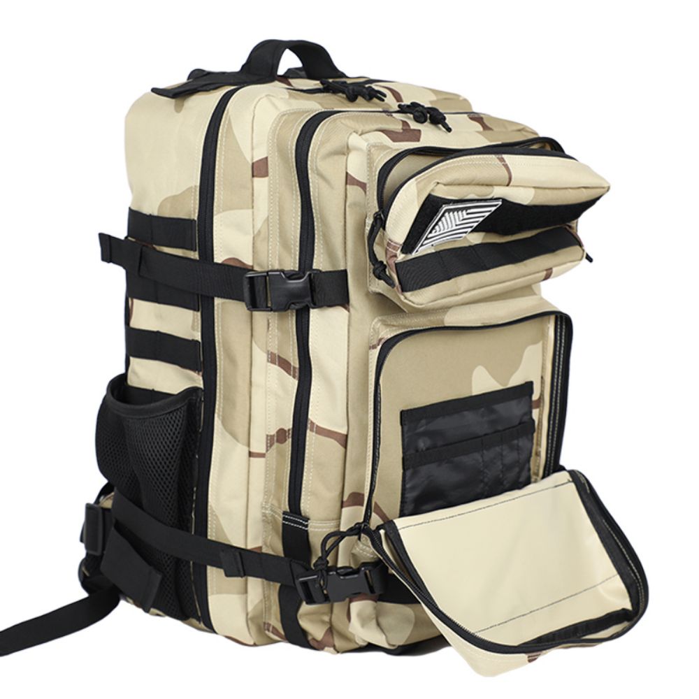 Morral Táctico Desert Camuflado 45 Litros
