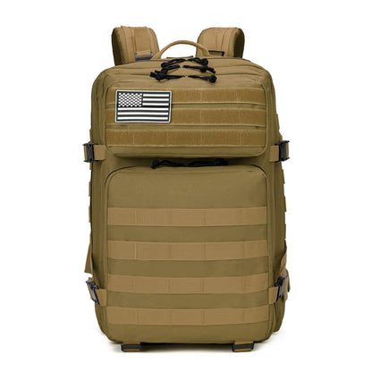 Morral Táctico Khaki 45 Litros