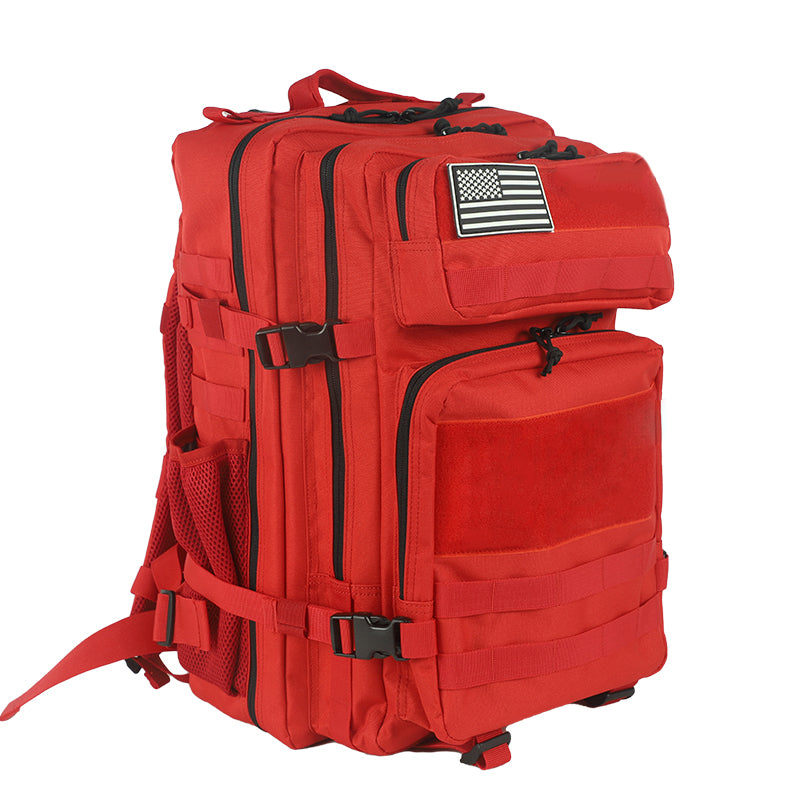 Morral Táctico Rojo 45 Litros